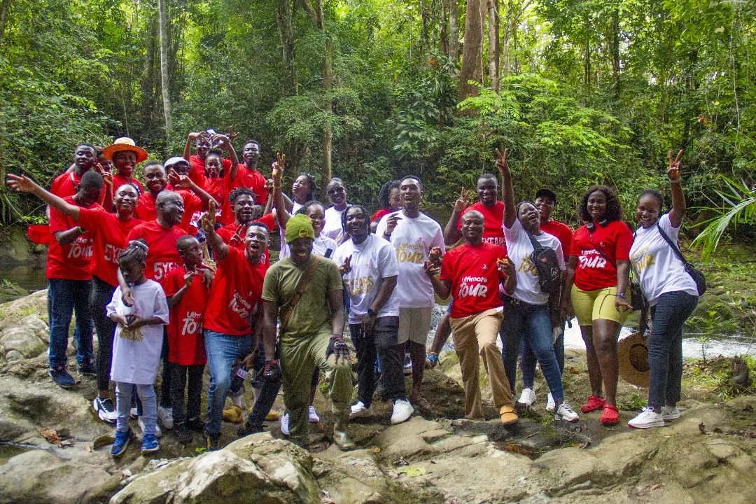 UCR Tours group at Ankasa Forest Reserve